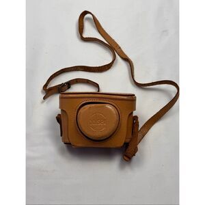 Vintage Bolsey Leather Case for Bolsey B2 - 35mm Camera/Light Brown